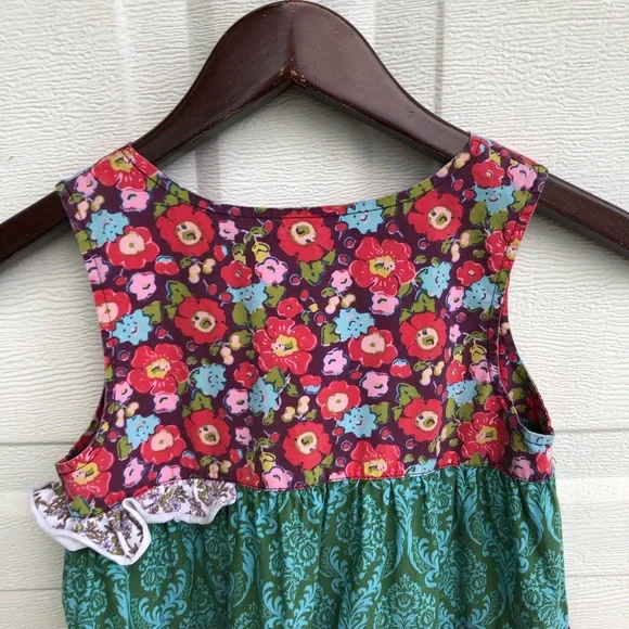 Matilda Jane Girls Dress Cactus Flower Shasta 6